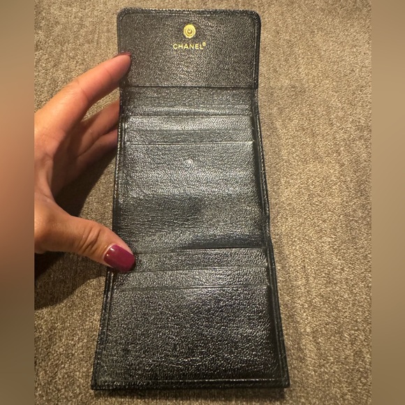 Chanel Compact Leather Wallet - Picture 8 of 13